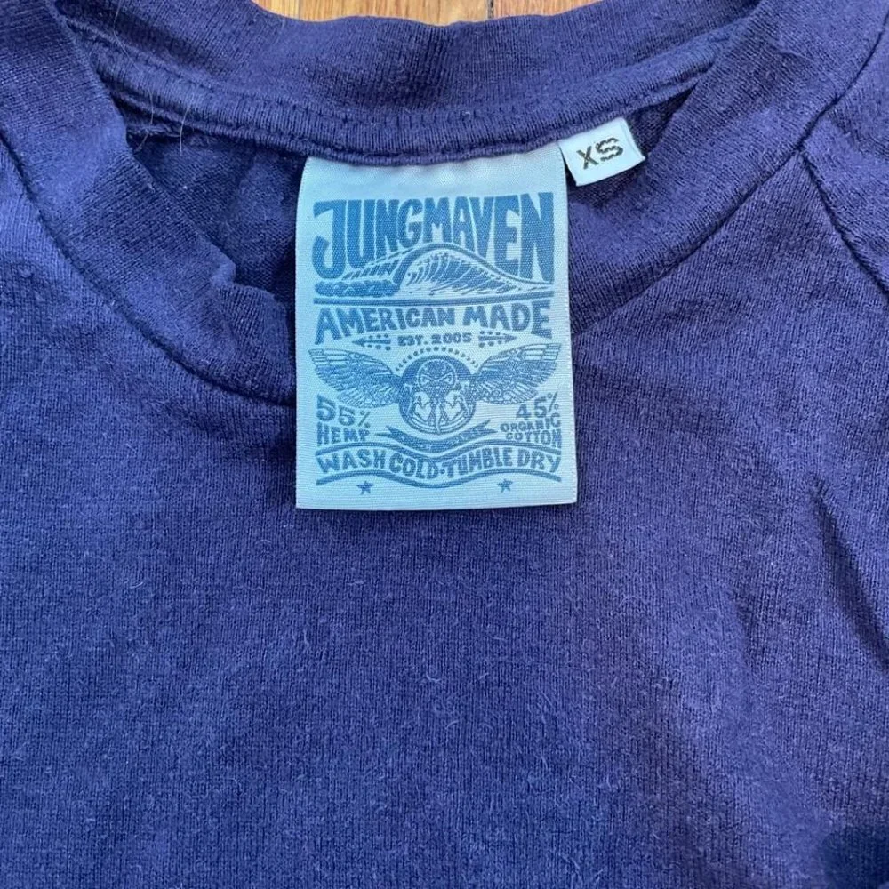 Jungmaven Solid 3/4 Sleeve Raglan - Picture 8 of 8